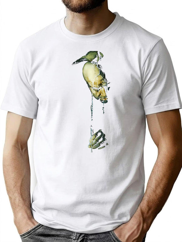 The Horror T-Shirt for Men & Women, T-Shirts Graphic Tee - White