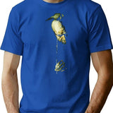 The Horror T-Shirt for Men & Women, T-Shirts Graphic Tee - Blue