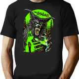 The Howling T-Shirt for Men & Women, T-Shirts Graphic Tee - Black