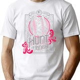The Hunt T-Shirt for Men & Women, T-Shirts Graphic Tee - White