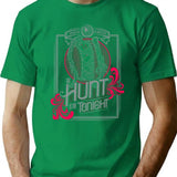 The Hunt T-Shirt for Men & Women, T-Shirts Graphic Tee - Green