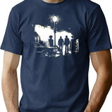 The Hunters (Supernatural) No Text T-Shirt for Men & Women, T-Shirts Graphic Tee - Navy