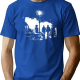 The Hunters (Supernatural) No Text T-Shirt for Men & Women, T-Shirts Graphic Tee - Blue