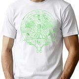 The Idol Sick Green Variant Cthulhu God Art T-Shirt for Men & Women, T-Shirts Graphic Tee - White