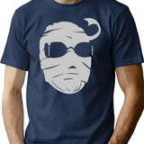 The Invisible Man T-Shirt for Men & Women, T-Shirts Graphic Tee - Navy