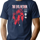 The Keeper - Evil Within T-Shirt for Men & Women, T-Shirts Graphic Tee - Navy