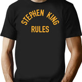 The King Rules T-Shirt for Men & Women, T-Shirts Graphic Tee - Black