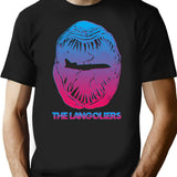 The Langoliers Cyan Magenta 3D Eye Glass T-Shirt for Men & Women, T-Shirts Graphic Tee - Black