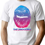 The Langoliers Cyan Magenta 3D Eye Glass T-Shirt for Men & Women, T-Shirts Graphic Tee - White