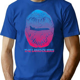 The Langoliers Cyan Magenta 3D Eye Glass T-Shirt for Men & Women, T-Shirts Graphic Tee - Blue