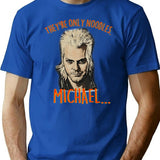 The Lost Noodles T-Shirt for Men & Women, T-Shirts Graphic Tee - Blue