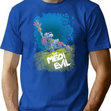 The Medievil T-Shirt for Men & Women, T-Shirts Graphic Tee - Blue