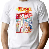 The Monster Club T-Shirt for Men & Women, T-Shirts Graphic Tee - White