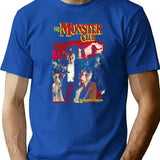 The Monster Club T-Shirt for Men & Women, T-Shirts Graphic Tee - Blue