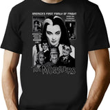The Munsters - America'S First Family Of Fright T-Shirt for Men & Women, T-Shirts Graphic Tee - Black