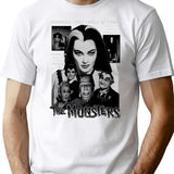 The Munsters - America'S First Family Of Fright T-Shirt for Men & Women, T-Shirts Graphic Tee - White