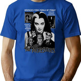 The Munsters - America'S First Family Of Fright T-Shirt for Men & Women, T-Shirts Graphic Tee - Blue