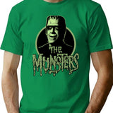 The Munsters - T Shirt T-Shirt for Men & Women, T-Shirts Graphic Tee - Green