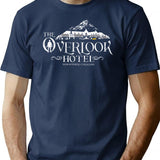 The Overlook Hotel T-Shirt for Men & Women, T-Shirts Graphic Tee - Navy