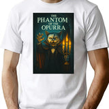The Phantom Of The Opurra T-Shirt for Men & Women, T-Shirts Graphic Tee - White