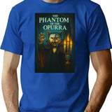 The Phantom Of The Opurra T-Shirt for Men & Women, T-Shirts Graphic Tee - Blue