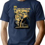 The Pitt Dr. Melissa Mel King Minimalist Graphic T-Shirt - Unisex Streetwear Tee - Navy