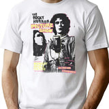 The Rocky Horror Picture Show Frank Magazine Cover T-Shirt for Men & Women, T-Shirts Graphic Tee - White
