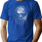 The Scream Before Christmas T-Shirt for Men & Women, T-Shirts Graphic Tee - Blue