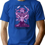 The Slaughter Tarotesque - (Light) T-Shirt for Men & Women, T-Shirts Graphic Tee - Blue