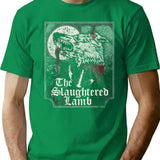 The Slaughtered Lamb T-Shirt for Men & Women, T-Shirts Graphic Tee - Green