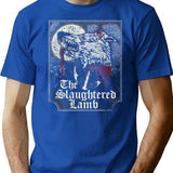 The Slaughtered Lamb T-Shirt for Men & Women, T-Shirts Graphic Tee - Blue