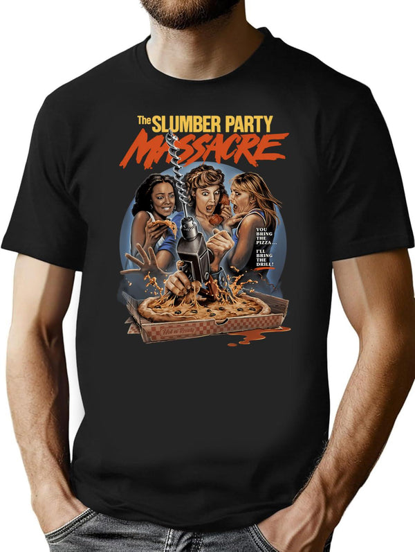 The Slumber Party Massacre T-Shirt for Men & Women, T-Shirts Graphic Tee - Black