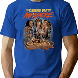 The Slumber Party Massacre T-Shirt for Men & Women, T-Shirts Graphic Tee - Blue