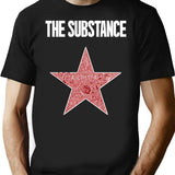 The Substance Movie Poster T-Shirt for Men & Women, T-Shirts Graphic Tee - Black