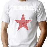 The Substance Movie Poster T-Shirt for Men & Women, T-Shirts Graphic Tee - White