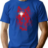 The Thing - Dog T-Shirt for Men & Women, T-Shirts Graphic Tee - Blue