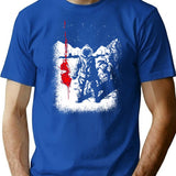 The Thing Flare T-Shirt for Men & Women, T-Shirts Graphic Tee - Blue