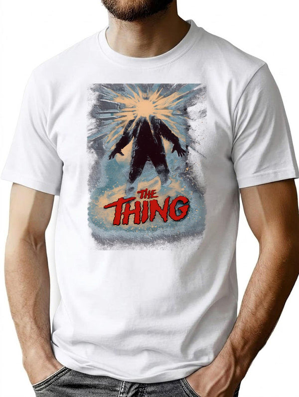 The Thing Movie T-Shirt for Men & Women, T-Shirts Graphic Tee - White