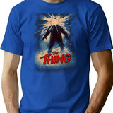 The Thing Movie T-Shirt for Men & Women, T-Shirts Graphic Tee - Blue