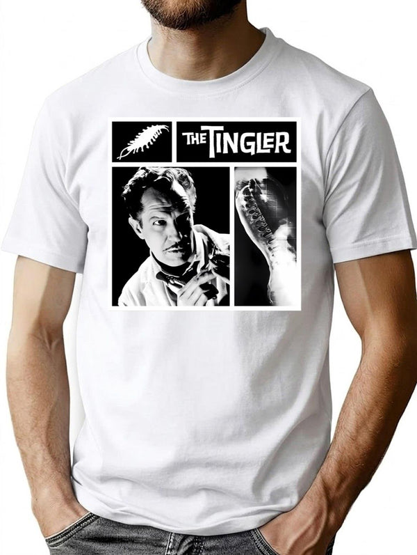 The Tingler T-Shirt for Men & Women, T-Shirts Graphic Tee - White