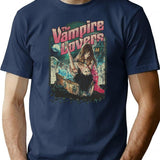 The Vampire Lovers 1970 T-Shirt for Men & Women, T-Shirts Graphic Tee - Navy