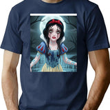 The Weeping Woman Of The White Woods T-Shirt for Men & Women, T-Shirts Graphic Tee - Navy