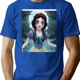 The Weeping Woman Of The White Woods T-Shirt for Men & Women, T-Shirts Graphic Tee - Blue