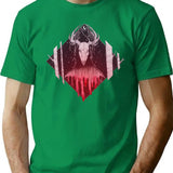 The Wendigo T-Shirt for Men & Women, T-Shirts Graphic Tee - Green