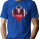 The Wendigo T-Shirt for Men & Women, T-Shirts Graphic Tee - Blue