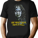 Theexorcistreganmacneildesign T-Shirt for Men & Women, T-Shirts Graphic Tee - Black