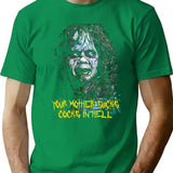 Theexorcistreganmacneildesign T-Shirt for Men & Women, T-Shirts Graphic Tee - Green