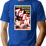 Them T-Shirt for Men & Women, T-Shirts Graphic Tee - Blue