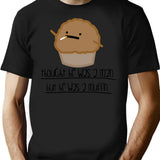 Thought He Was A Man Minimalist Graphic T-Shirt - Unisex Streetwear Tee - Black