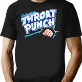 Throat Punch Minimalist Graphic T-Shirt - Unisex Streetwear Tee - Black